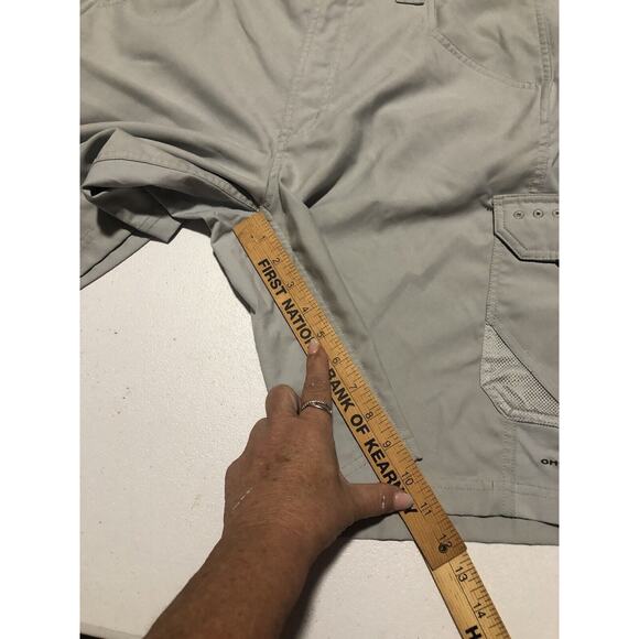 Columbia Men's Cargo Shorts Clay PFG 10" Inseam Omni-Shade Pockets 38 - Picture 13 of 13